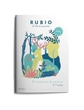 Cuaderno Rubio A4 Verano 8-9