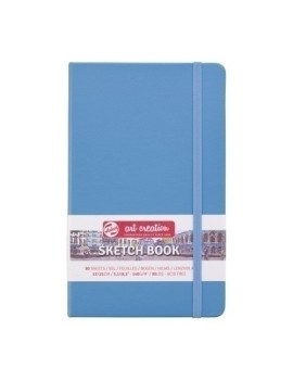 Cuaderno Talens Art Creation Boceto Tapa Dura 140G 130X210 80H Con Goma Azul