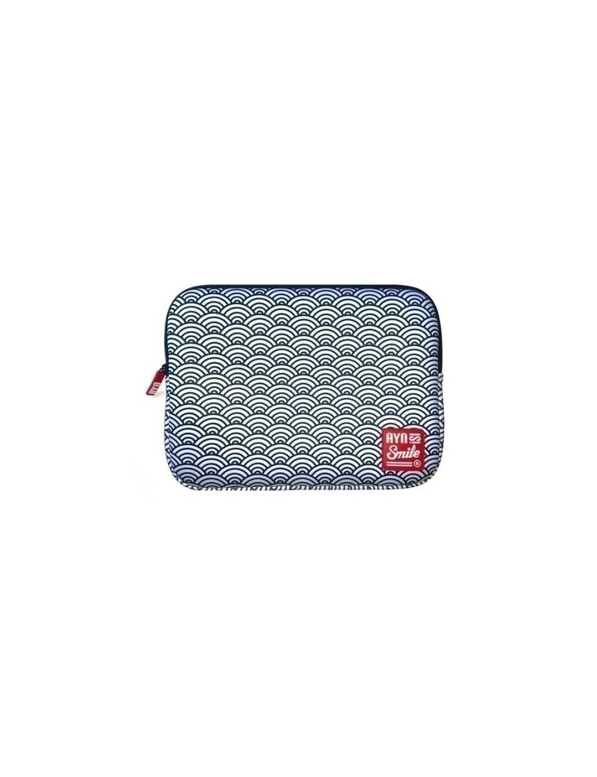 Funda Portatil Smile Sleeve 13" Seigaiha