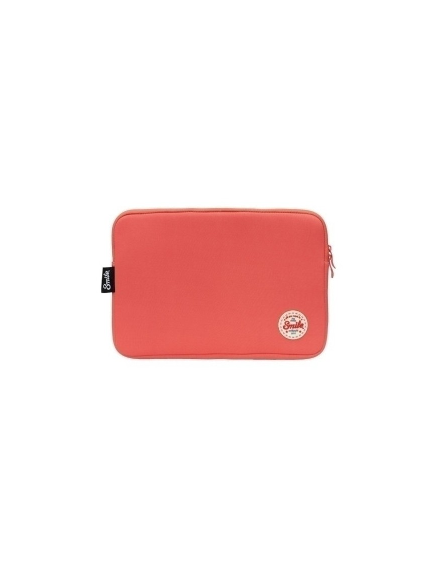 Funda Portatil Smile Sleeve 13" Coral