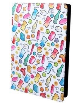 Funda Tablet Silver Ht 9"-11" Cool Candy