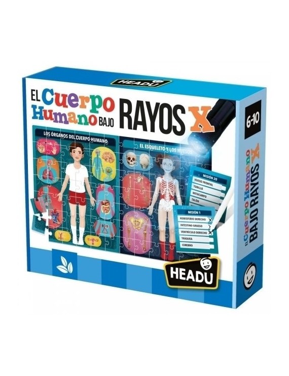 Juego Educativo Headu Cuerpo Humano X