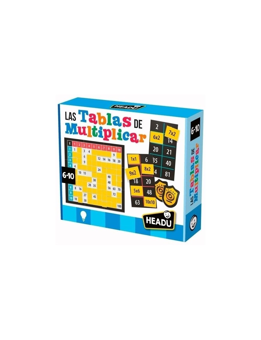 Juego Educativo Headu Tablas Multiplicar