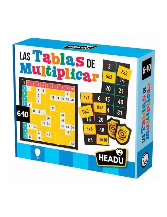 Juego Educativo Headu Tablas Multiplicar