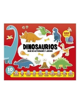 Juego Imagiland Bloc De Actividades Y Juegos Dinosaurios