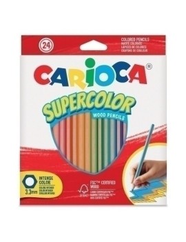 Lapices Color Carioca Supercolor C/24
