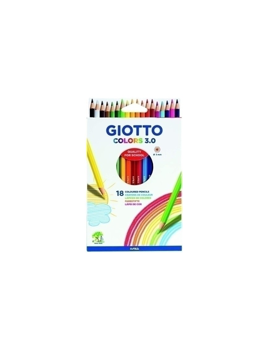 Lapices Giotto Colors 3.0 Est. 18 Ud