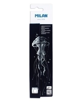 Lapices Milan Dibujo 4 Mm Blancos Est.3