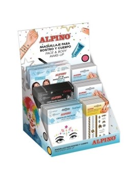 Maquillaje Alpino Gama Summer Surtido Expositor De 68