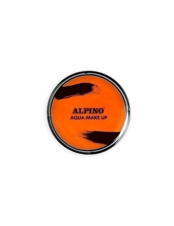Maquillaje Alpino Make-Up Polvera Aqua Naranja