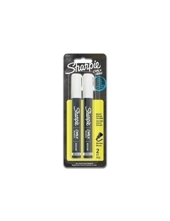 Rotulador Sharpie Chalk Marker Blanco B/2