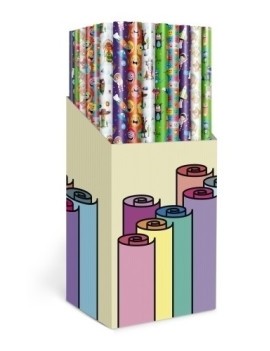 Papel De Regalo Rollo Tv 0,7X2 M (Caja De 60) Deluxe Infantil