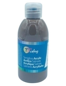 Pintura Acrilica Tcolors 250 Ml (Botella) Marron