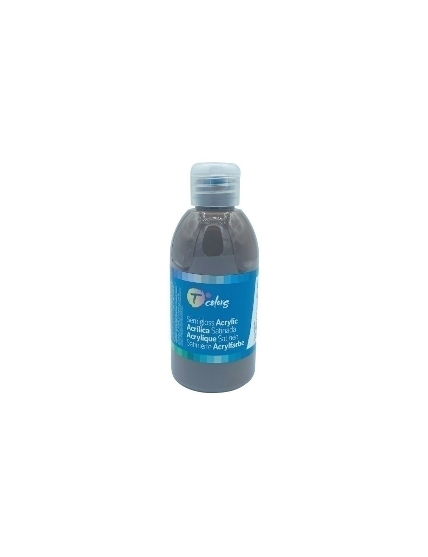 Pintura Acrilica Tcolors 250 Ml (Botella) Marron