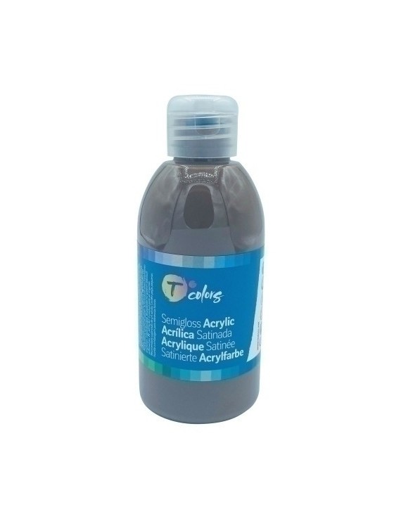 Pintura Acrilica Tcolors 250 Ml (Botella) Marron