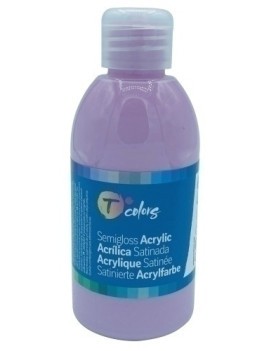 Pintura Acrilica Tcolors 250 Ml (Botella) Rosa