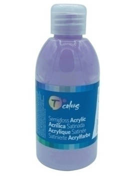 Pintura Acrilica Tcolors 250 Ml (Botella) Violeta