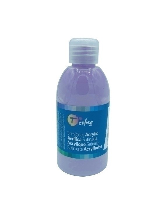 Pintura Acrilica Tcolors 250 Ml (Botella) Violeta