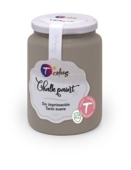 Pintura Chalk Tcolors 400 Gris Humo