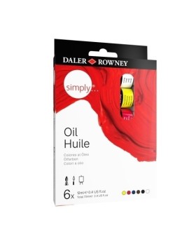 Pintura Oleo Daler Rowney 12 Ml Est.6