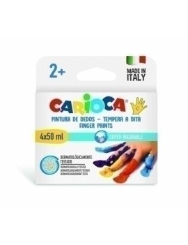 Pintura De Dedos Carioca 50 Ml Est/4