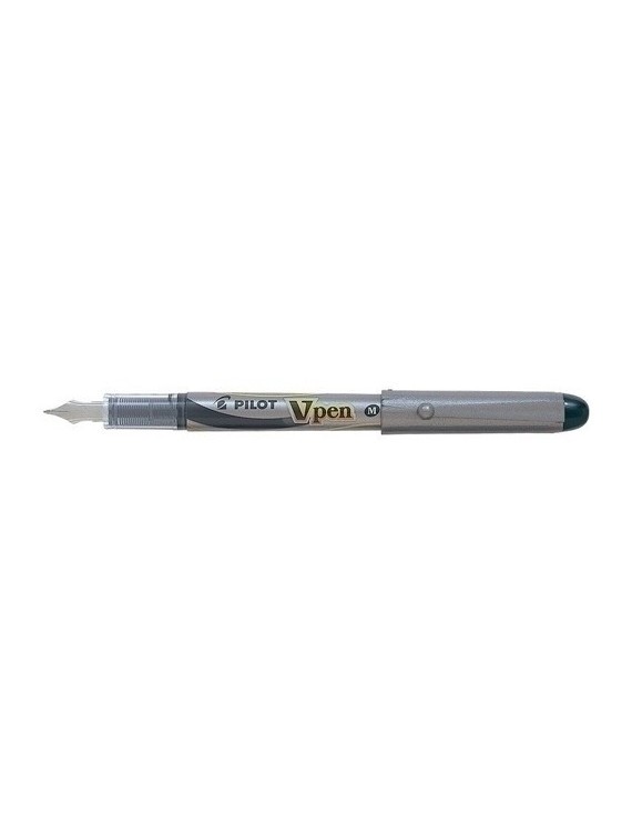 Pluma Pilot V-Pen Silver Tinta Negra