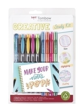 Set Lettering Tombow Kit Estudio Creativ