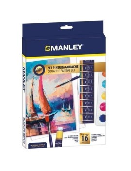 Tempera Gouache Manley Set De 16