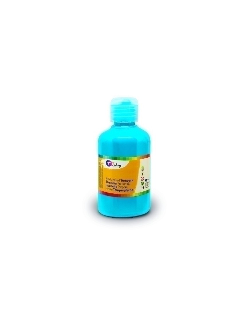 Tempera Tcolors Liq.500 Ml Cyan