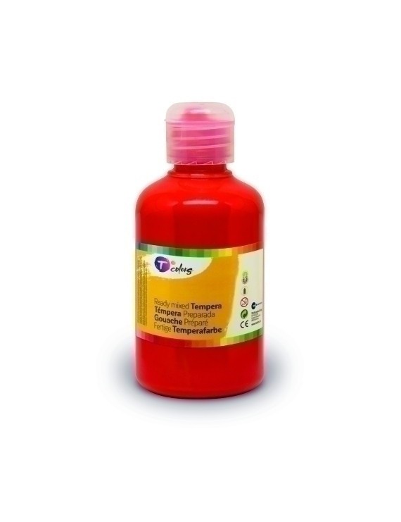 Tempera Tcolors Liq.500 Ml Rojo