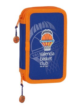 Plumier Doble Pqño 28 Pcs Valencia Basket