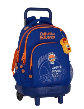 Mochila Grande C/Ruedas Compact Extraible Valencia Basket