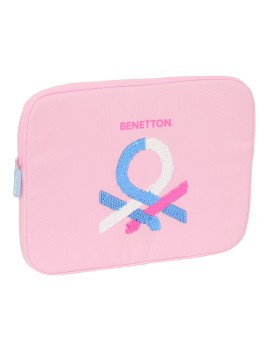 Funda Para Portatil 15,6'' Benetton "Pink"