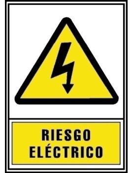 SEÑAL RIESGO ELECTRICO...
