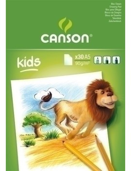 BLOC DIBUJO CANSON KIDS...