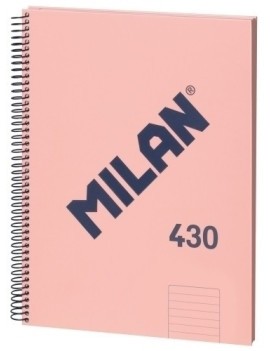 BLOC MILAN 430 A4 80h HZ. ROSA