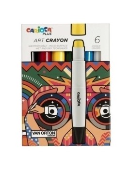 CERAS PASTEL CARIOCA PLUS C/6