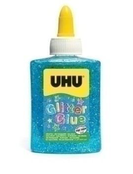 COLA GLITTER GLUE UHU B/88...