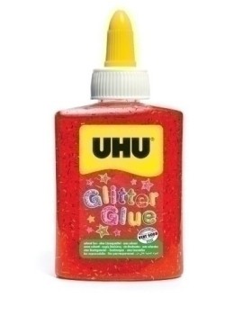 COLA GLITTER GLUE UHU B/88...