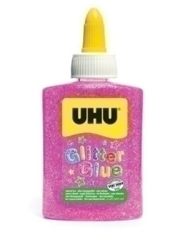 COLA GLITTER GLUE UHU B/88...