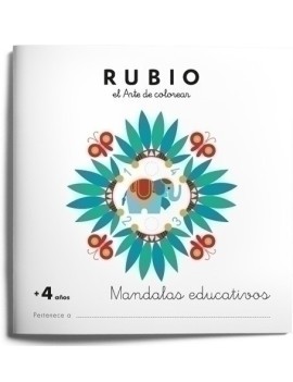 CUADERNO RUBIO A4 MANDALA...