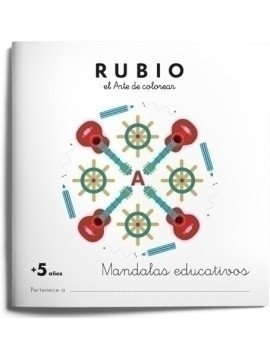 CUADERNO RUBIO A4 MANDALA...