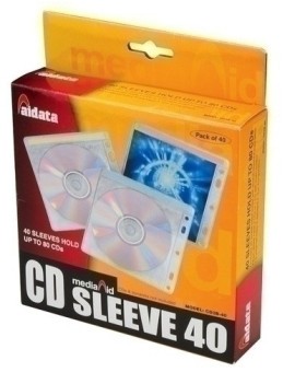 FUNDA CD/DVD AIDATA DOBLE 5...