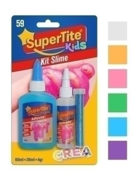 JUEGO SUPERTITE SLIME KIT...