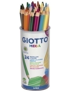 LAPICES COLOR GIOTTO MEGA...