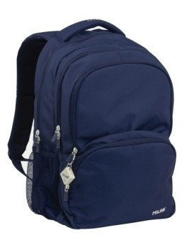 MOCHILA ESCOLAR 4 CREM. AZUL