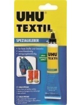 PEGAMENTO UHU TEXTIL 20g