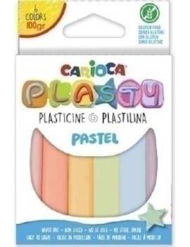 PLASTILINA CARIOCA PASTEL...