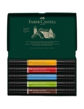 ROTULADOR FABER C.PITT DUAL...