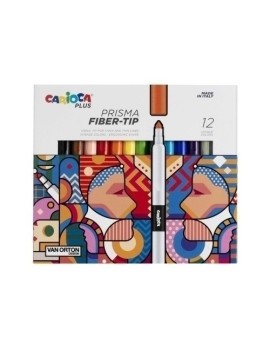 ROTULADOR CARIOCA PLUS CAJA 12